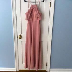 XS Birdy Grey Jules Dress in Rose Quartz